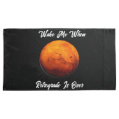 Maak me wakker als retrograde over Kussensloop set (Voorkant-Rechts)