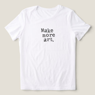 Maak Meer Kunst Tri-Blend Shirt