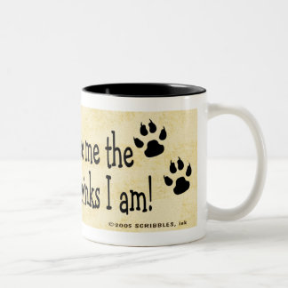 Maak mij de Persoon Tweekleurige Koffiemok