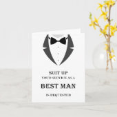 Maak mijn beste voorstel Kaart (Gele Bloem)