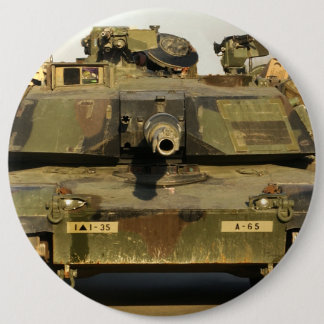 Maak mijn dag M1A1Abrams MBT Ronde Button 6,0 Cm