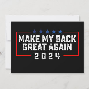Maak mijn rug weer geweldig 2024 Trump verkiezing Kaart