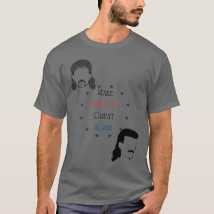 Maak Mullets Great Again vrienden T-shirt