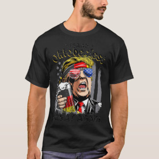 Maak Oktoberfest weer geweldig grappige Trump Bee T-shirt