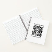 Maak onmiddellijk een zakelijke QR-code en bewerkb Notitieboek (Binnen)