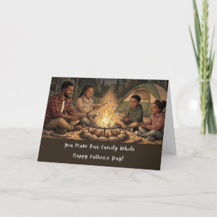 Maak onze Vaderdagkaart voor het hele gezin af Feestdagen Kaart