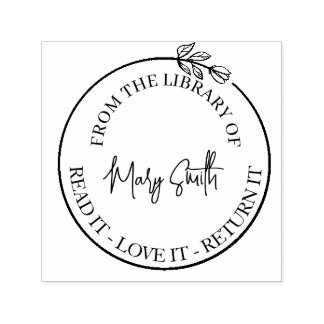 Maak op maat gemaakte boekstickers | Ex libris-lab Zelfinktende Stempel