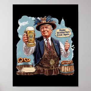 Maak opnieuw geweldige Trump Beer Mok Poster