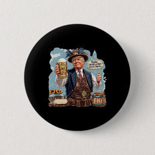 Maak opnieuw geweldige Trump Beer Mok Ronde Button 5,7 Cm
