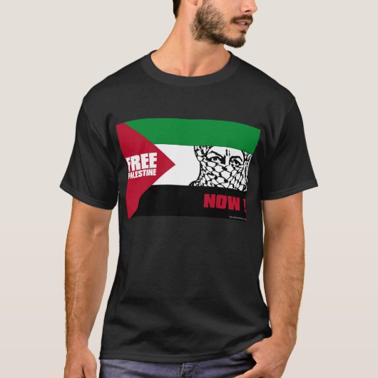 Maak Palestina nu vrij! T-shirt (Voorkant)