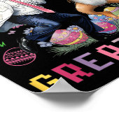 Maak Pasen weer geweldig - Trump danst met Bunny Poster (Hoek)