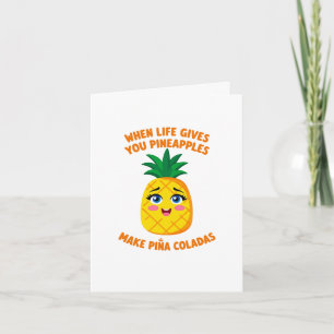 MAAK PINA COLADA Sweet Pineapple Kaart