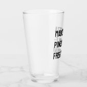 Maak pizza weer ananasvrij! glas (Rechts)