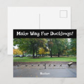 Maak plaats voor Ducklings Briefkaart (Voorkant / Achterkant)