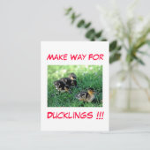 Maak plaats voor snoep!!! briefkaart (Staand voorkant)