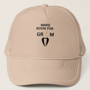 Maak Ruimte Voor De Bruidegom Trucker Pet