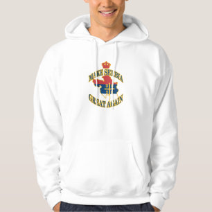 Maak Servië weer geweldig Hoodie