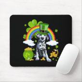 Maak St Patricks Day Again Grappig Damatian Me Muismat (Met muis)