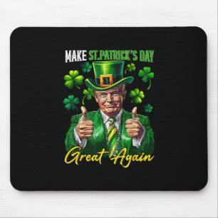 Maak St. Patrick's Day opnieuw geweldig Ierse Trum Muismat