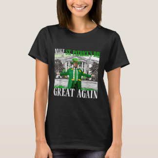 Maak St. Patrick's Day weer een grappige Trump T-shirt