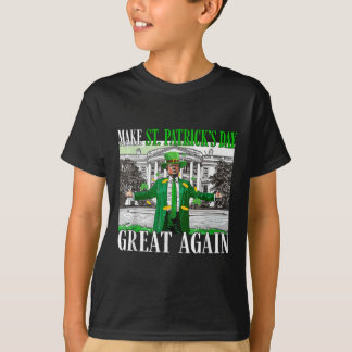 Maak St. Patrick's Day weer een grappige Trump T-shirt