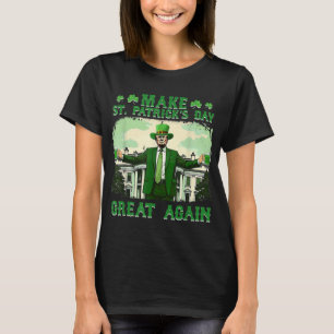 Maak St. Patrick's Day weer een grappige Trump T-shirt