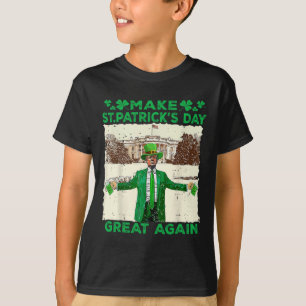 Maak St. Patrick's Day weer geweldig, grappig Trum T-shirt