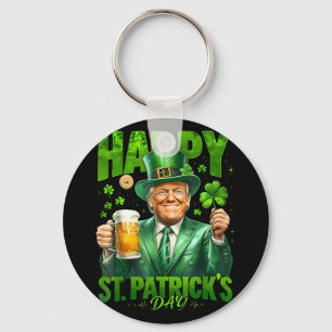 Maak St Patricks Day weer geweldig Grappig Trump M Sleutelhanger