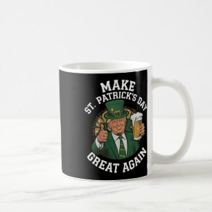 Maak St Patrick's Day weer geweldig Lucky Trump-bi Koffiemok