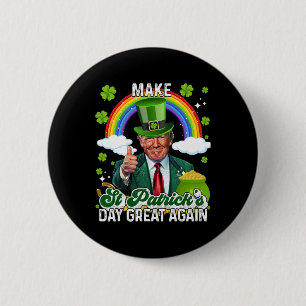 Maak St. Patricksdag opnieuw geweldig Shenanigans Ronde Button 5,7 Cm