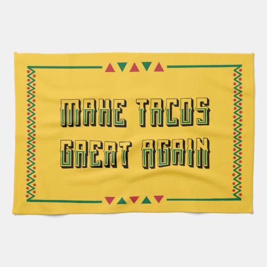 Maak taco's weer geweldig theedoek (Horizontaal)