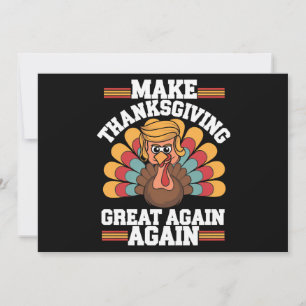 Maak Thanksgiving Groot Again Trump Turkije 2024 Kaart