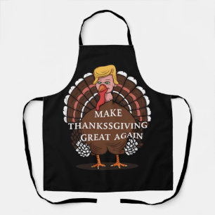 Maak Thanksgiving Groot Again Trump Turkije 2024 Schort
