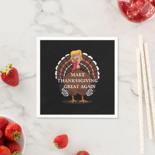 Maak Thanksgiving Groot Again Trump Turkije 2024  Servet
