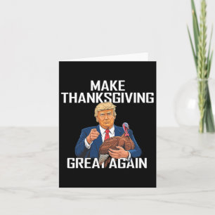 Maak Thanksgiving weer geweldig - Grappig citaat v Kaart