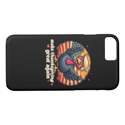 Maak Thanksgiving weer geweldig Thanksgiving Class Case-Mate iPhone Case (Achterkant (Horizontaal))