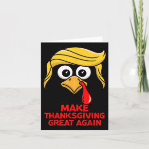 Maak Thanksgiving weer geweldig, Trump Turkije gra Kaart