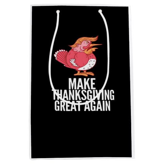 Maak Thanksgiving weer geweldig Trumpkin - Basic P Medium Cadeauzakje (Voorkant)