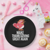 Maak Thanksgiving weer geweldig Trumpkin - Basic P Papieren Bordje (Feest)