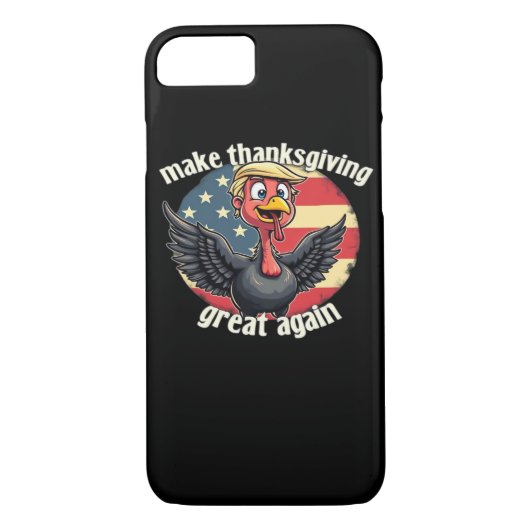Maak Thanksgiving weer groot Thanksgiving Case-Mate iPhone Case (Achterkant)