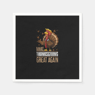 Maak Turkije weer geweldig Thanksgiving Trumpki Servet