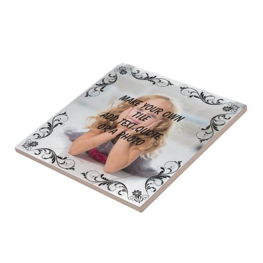 MAAK U EIGEN CERAMISCHE TIL TEGELTJE (Zijkant)