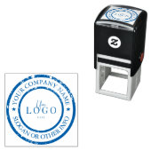 Maak uw bedrijfslogo - Aangepast zelfinkend stempe Zelfinktende Stempel (In situ)