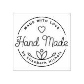 Maak uw chique & modieuze handgemaakte met zelf-in 	rubberstempel (Afrduk)