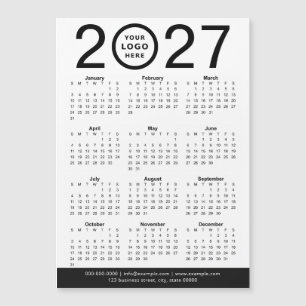 Maak uw eigen 2027 Zakelijke Logo Agenda