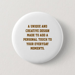 Maak Uw Eigen 2¼ Inch Ronde Knop Button 5,7 Cm