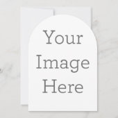 Enkele uitnodiging, Maat: 12,7 x 17,8 cm, Papier: Signature Mat, Enveloppen: Wit (Voorkant)