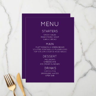 Maak Uw Eigen Aangepast Menu
