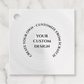 Maak Uw Eigen Aangepaste Bedankjes Labels (Voorkant)