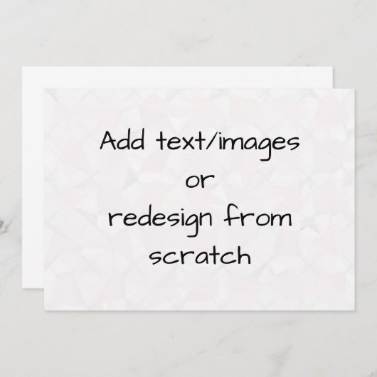 Maak Uw Eigen Aangepaste Bedankkaart (Voorkant / Achterkant)